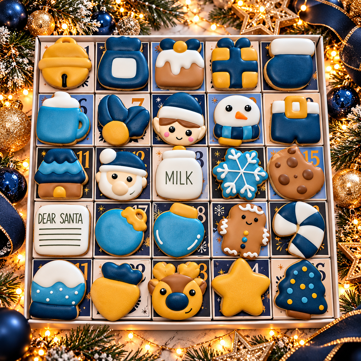 Midnight Christmas Advent Calendar